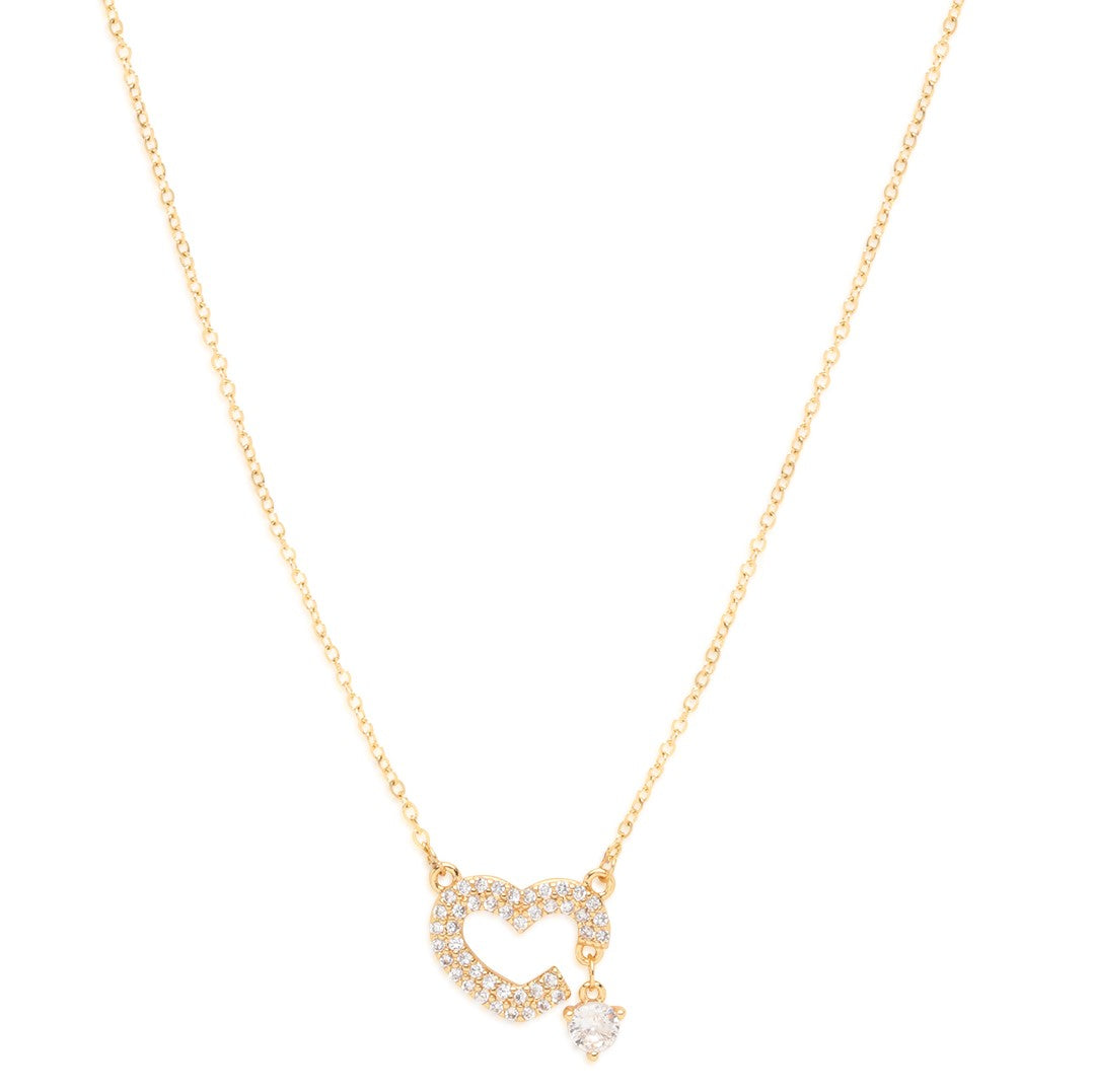 Buy online Set Of Broken Hearts Chain Pendant from fashion jewellery for  Women by Memoir for ₹349 at 56% off | 2024 Limeroad.com